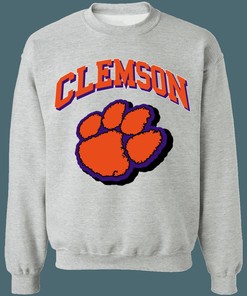 Clemson Tigers Vintage NCAA Sweatshirt Hoodie - Perfect for Fans