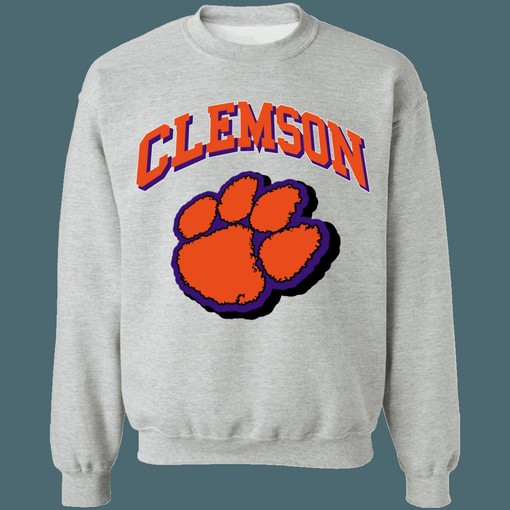 Clemson Tigers Vintage NCAA Sweatshirt Hoodie - Perfect for Fans