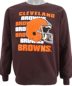 Cleveland Browns 1990s Vintage NFL Crew Neck Sweatshirt Unisex American Football Shirt Gift for Dad