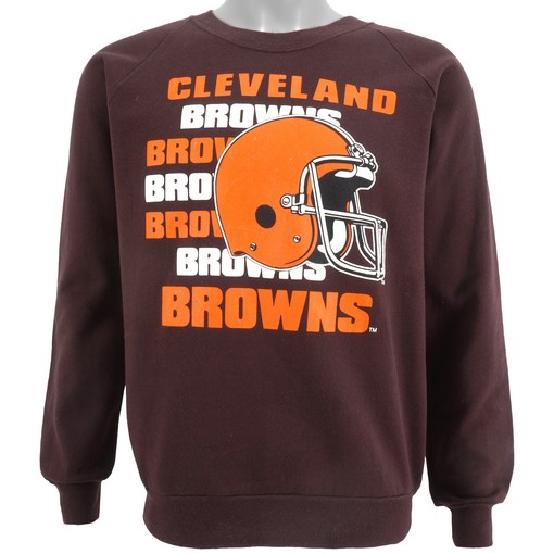 Cleveland Browns 1990s Vintage NFL Crew Neck Sweatshirt Unisex American Football Shirt Gift for Dad