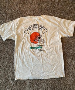 Cleveland Browns Armada Joe Thomas Autograph Sweatshirt T-shirt, Perfect Gift for NFL Fans