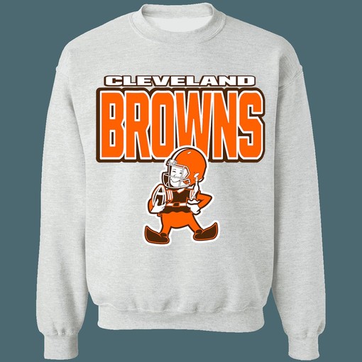 Cleveland Browns Retro Sweatshirt Hoodie - Vintage NFL American Football Lover Gear - Image 3