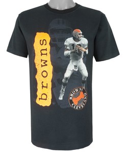 Cleveland Browns Spell-Out 1990s Vintage NFL T-Shirt Unisex Sport Sweatshirt Hoodie Gift