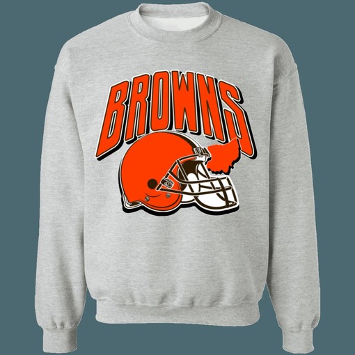 Cleveland Browns Vintage NFL Sweatshirt Hoodie - Classic Design for Fans