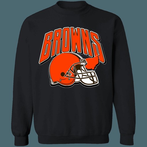 Cleveland Browns Vintage NFL Sweatshirt Hoodie - Classic Design for Fans - Image 2