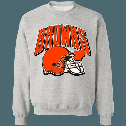 Cleveland Browns Vintage NFL Sweatshirt Hoodie - Classic Design for Fans - Image 4