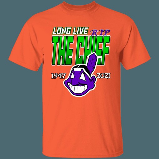 Cleveland Chief Wahoo HALLOWEEN Retro MLB T-Shirt Sweatshirt Hoodie - Great Gifts for Baseball Fans - Image 2