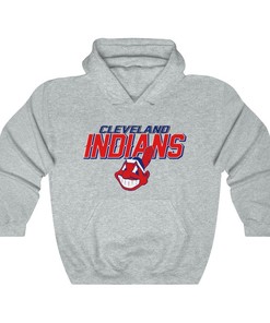 Cleveland Guardians Chief Wahoo Vintage MLB Hoodie Sweatshirt - Perfect for Fans