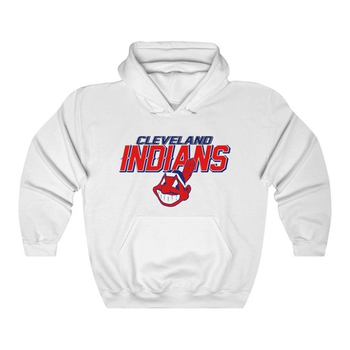 Cleveland Guardians Chief Wahoo Vintage MLB Hoodie Sweatshirt - Perfect for Fans - Image 2