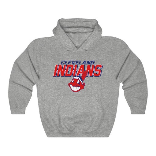 Cleveland Guardians Chief Wahoo Vintage MLB Hoodie Sweatshirt - Perfect for Fans - Image 4