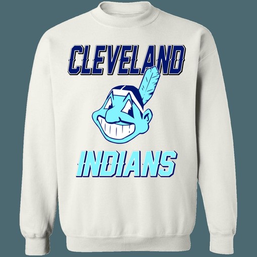 Cleveland Guardians Icy Wahoo Vintage MLB Crewneck Hoodie Shirt - Unique Look for Baseball Fans - Image 2