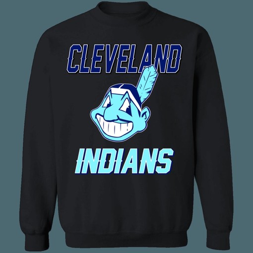 Cleveland Guardians Icy Wahoo Vintage MLB Crewneck Hoodie Shirt - Unique Look for Baseball Fans - Image 3