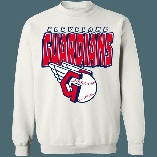 Cleveland Guardians Retro MLB Crewneck Hoodie Shirt - Perfect for Baseball Season