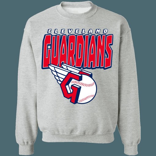 Cleveland Guardians Retro MLB Crewneck Hoodie Shirt - Perfect for Baseball Season - Image 4