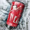 Cleveland Indians Betty Boop Graphics MLB Tumbler - Baseball Mom Tumbler Ideas