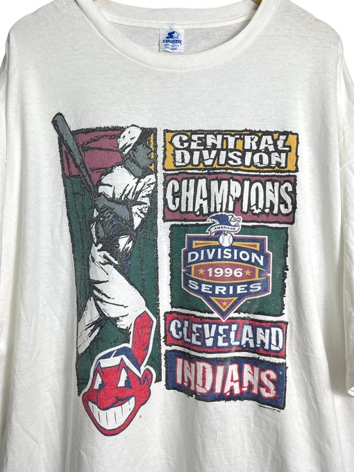 Cleveland Indians Central Division Champions Vintage Shirt - College Shirts - Image 2
