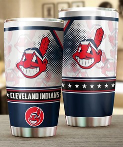 Cleveland Indians Enthusiastic Awesome MLB Tumbler with a Unique and MLB Design