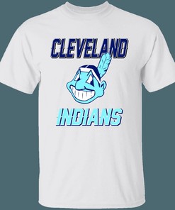 Cleveland Indians Icy Wahoo NFL Women's Graphic Sweatshirt Hoodie - Sporty Chic