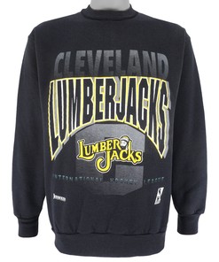 Cleveland Lumberjacks IHL Sweatshirt, 1990s Vintage American Football Shirt - Perfect Gift for Dad