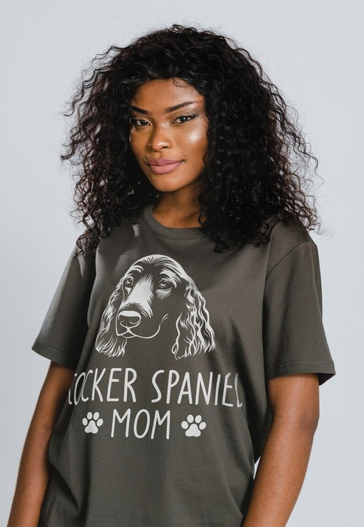 Cocker Spaniel and Corgi Mom Vintage Tees for Animal Lovers
