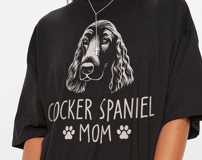 Cocker Spaniel and Corgi Mom Vintage Tees for Animal Lovers - Image 2