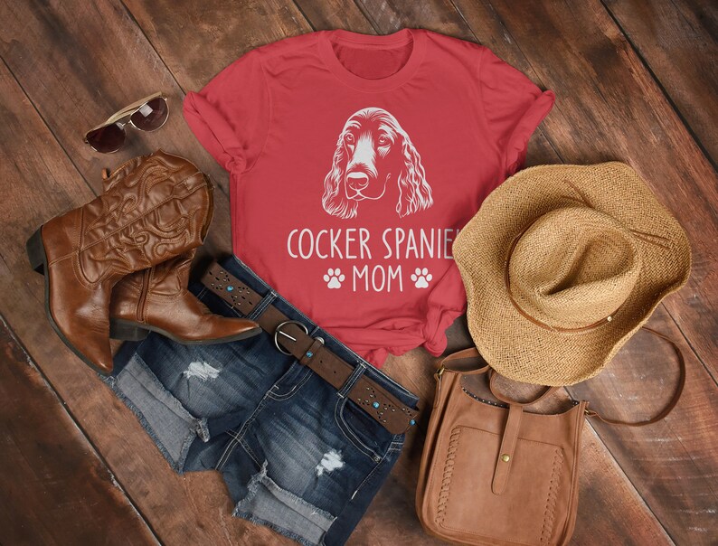 Cocker Spaniel and Corgi Mom Vintage Tees for Animal Lovers - Image 3
