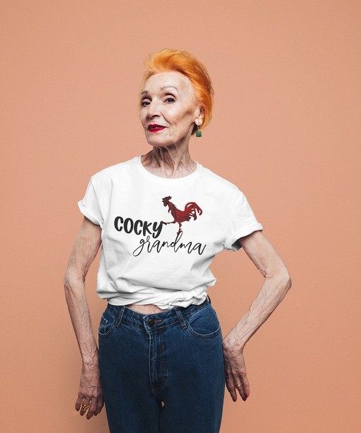 Cocky Grandma Gamecocks T-Shirt | NCAA Shirts for Women