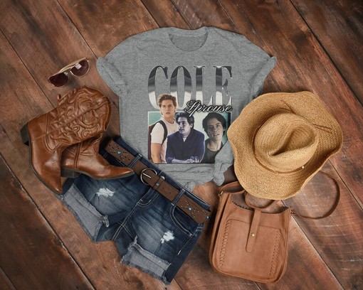 Cole Sprouse Homage Shirt - Vintage Tee for Cody Martin and Jughead Jones Fans - Image 3