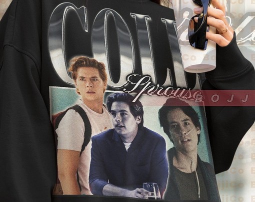 Cole Sprouse Vintage Sweatshirt, Jughead Jones Homage Tee, Retro Movie T-shirts for Men - Image 4