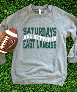 College Tailgate Parties Perfect with Michigan State College Sweatshirt - NCAA Apparel