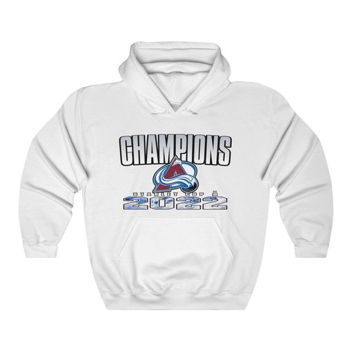 Colorado Avalanche 2022 Stanley Cup Champions Retro NHL Hoodie Sweatshirt - Get Your Champion Gear Here! - Image 2