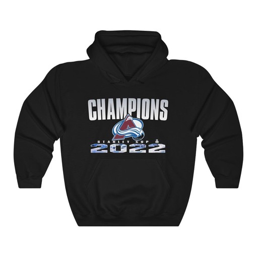 Colorado Avalanche 2022 Stanley Cup Champions Retro NHL Hoodie Sweatshirt - Get Your Champion Gear Here! - Image 3