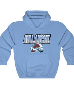 Colorado Avalanche 90's NHL Hoodie Sweatshirt - Vintage Style for Hockey Fans