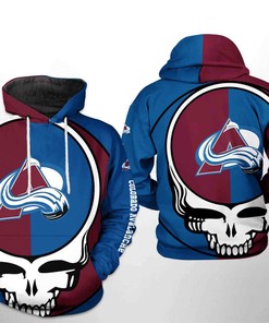 Colorado Avalanche NHL Grateful Dead 3D Hoodies Must-Haves for Fans