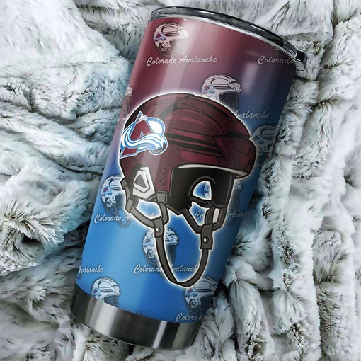Colorado Avalanche NHL Tumbler - Fun Dog Design Tumbler for Animal-Loving Fans - Image 2