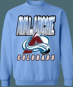 Colorado Avalanche Snowy Peaks Retro NHL Sweatshirt Hoodie - Perfect Gear for Hockey Fans