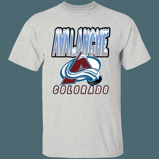 Colorado Avalanche Snowy Peaks Retro NHL T-Shirt Sweatshirt Hoodie - Great for National Hockey League Fans