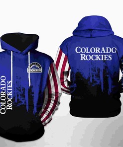 Colorado Rockies MLB Team All Over Print 3D Hoodie Zipper Hoodie - Team Spirit