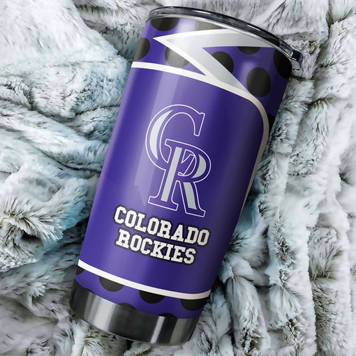 Colorado Rockies Thrilling Fanatics MLB Tumbler with an Exciting and MLB Design