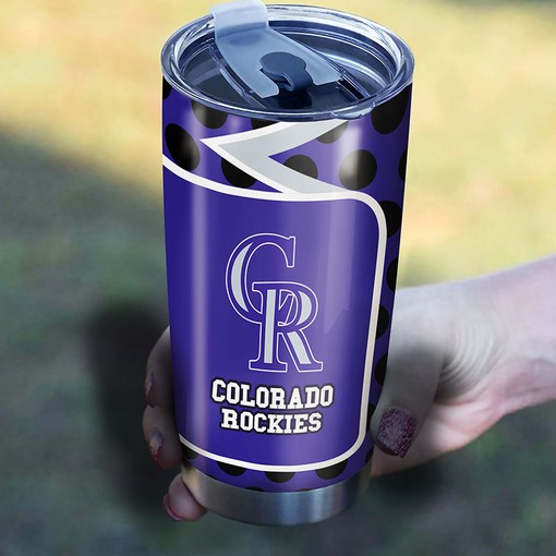 Colorado Rockies Thrilling Fanatics MLB Tumbler with an Exciting and MLB Design - Image 2