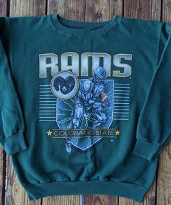 Colorado State University Vintage Style Sweatshirt, Colorado State Vintage Style Shirt