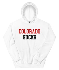 Colorado Suck Utah Rivalry Hoodie Sweatshirt - NCAA Sport Shirt for Fans, Keyword: sport shirts unisex