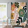 Colorful Floral Bohemian Chic Housewarming Gift Shower Curtain