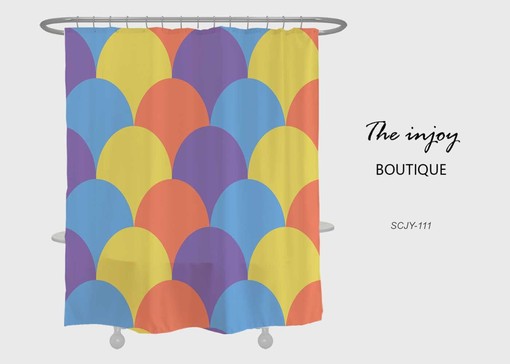 Colorful Mermaid Shower Curtain with Custom Sizes and Hooks | shower curtains colorful