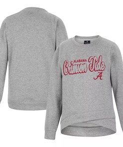 Colosseum Alabama Crimson Tide Whohoopers Bling Crossover Pullover Sweatshirt With Sport Shirts Girls