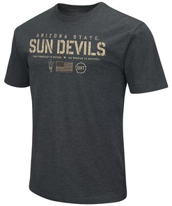 Colosseum Arizona State Sun Devils Military Appreciation Flag 2.0 Shirt