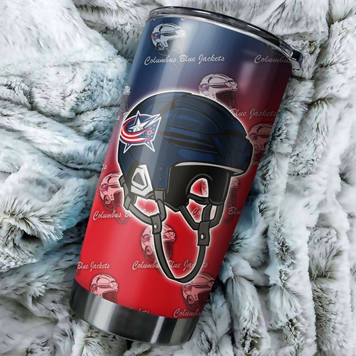 Columbus Blue Jackets Fans Get Your Funny Dog NHL Tumbler Now! with NHL coffee tumbler - Image 2