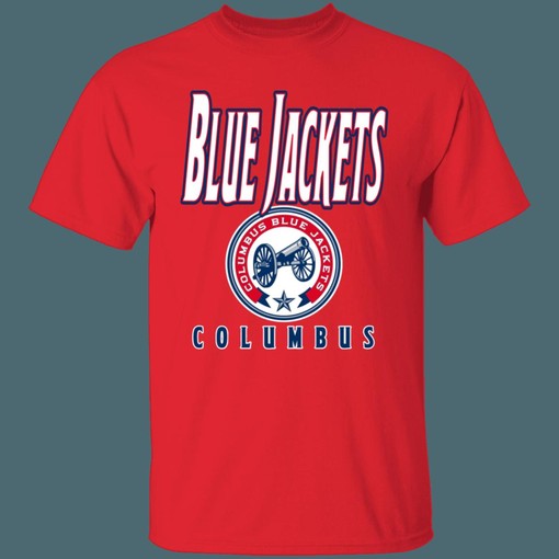 Columbus Blue Jackets Retro NHL T-Shirt Sweatshirt Hoodie Ideal National Hockey League Shirt