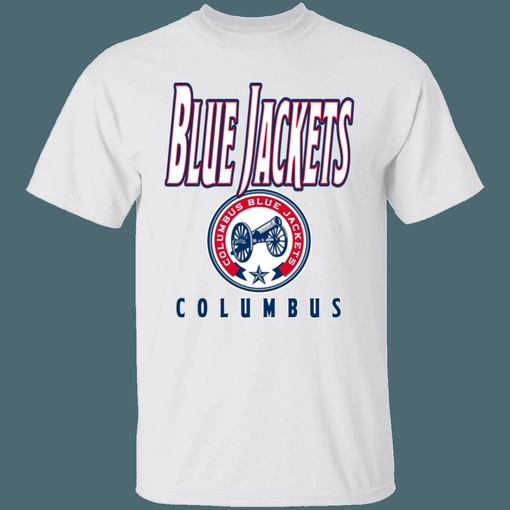 Columbus Blue Jackets Retro NHL T-Shirt Sweatshirt Hoodie Ideal National Hockey League Shirt - Image 2