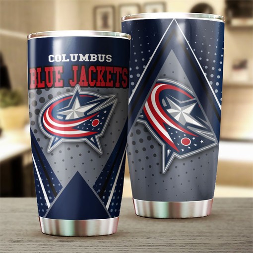 Columbus Blue Jackets Unique NHL Tumbler Design